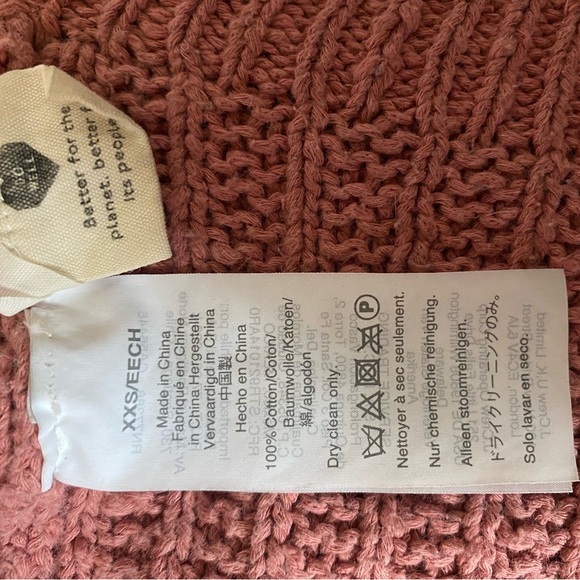 SALE Madewell Bobble Cardigan Sweater in Pink, XXS - Picture 5 of 5